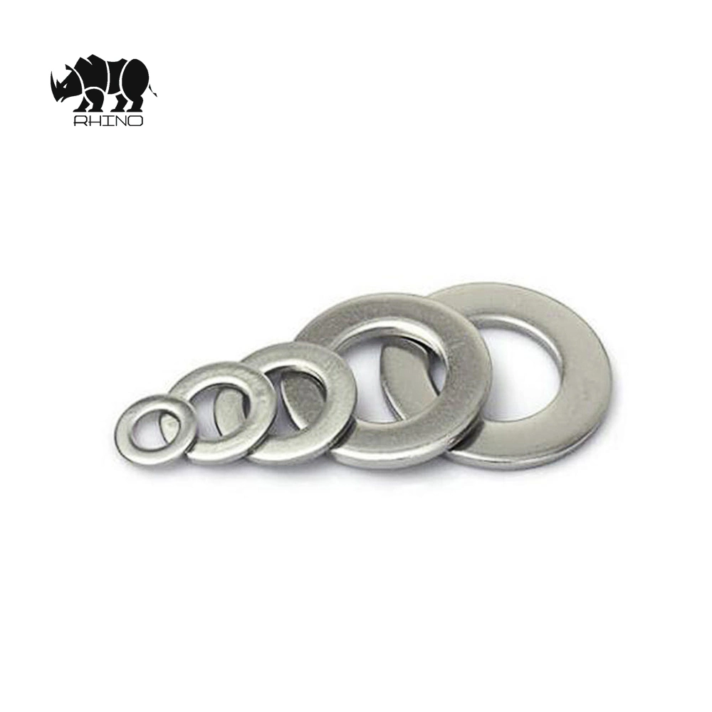 Zinc Galvanized Plain Carbon Steel DIN 125 DIN9021 Flat Washer