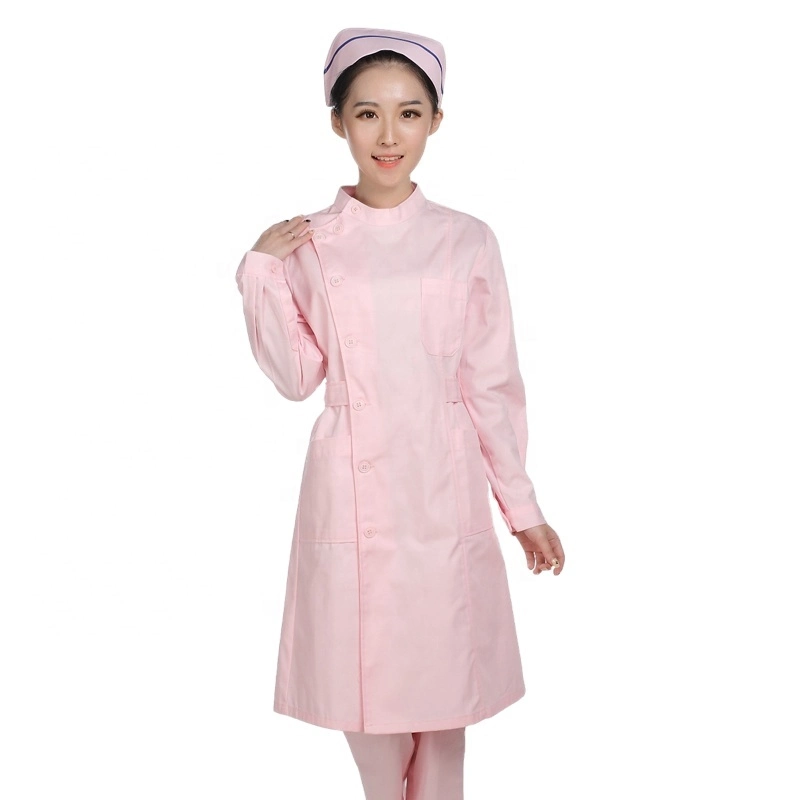 Twill Pharmacy Hospital Nurse Scrubs Breathable Beauty Salon Dental Pet Doctor Workwear