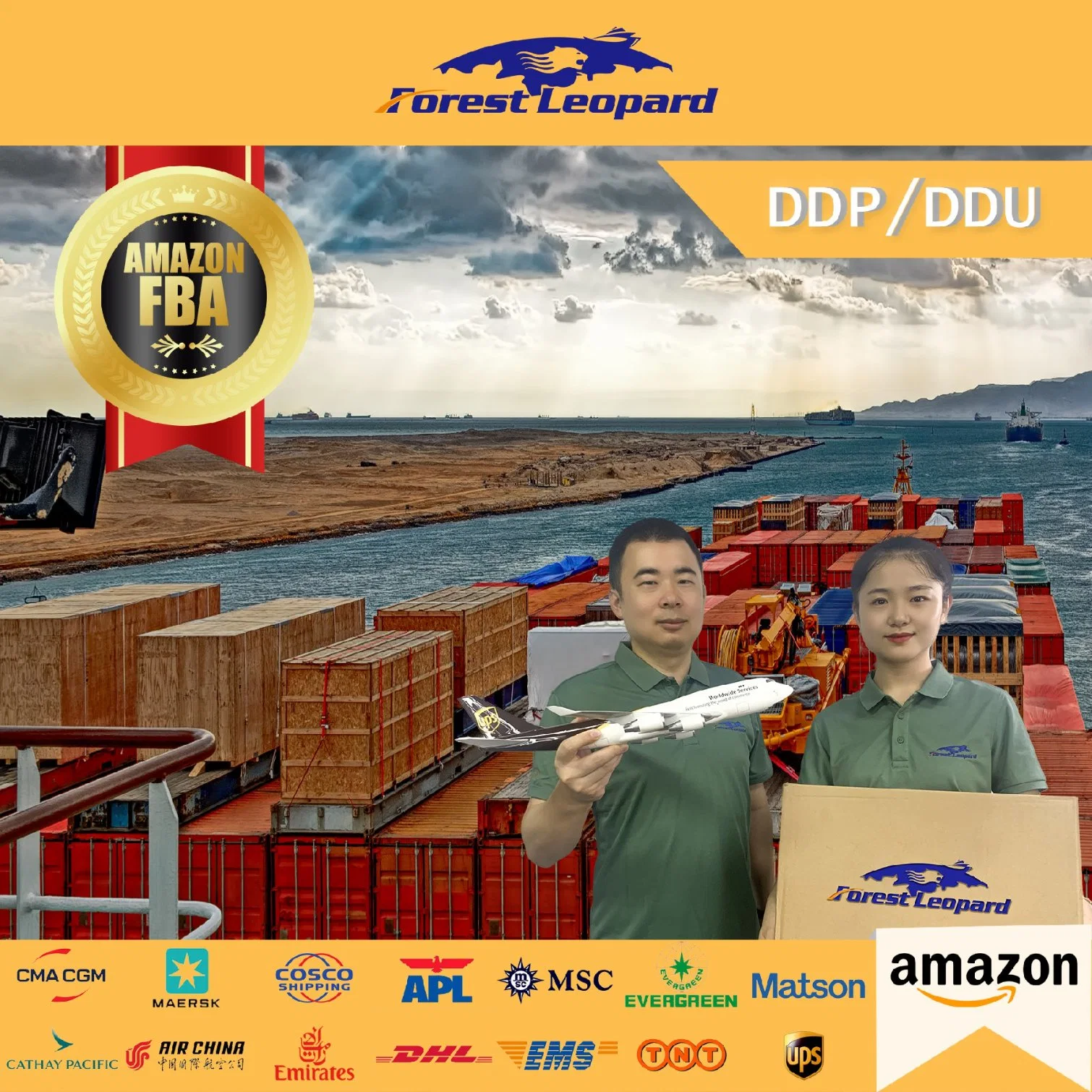 Sea Freight Logistics Service Cheap Sea Shipping From China to Australia DDP DDU Sea Freight Forwarder for General Goods