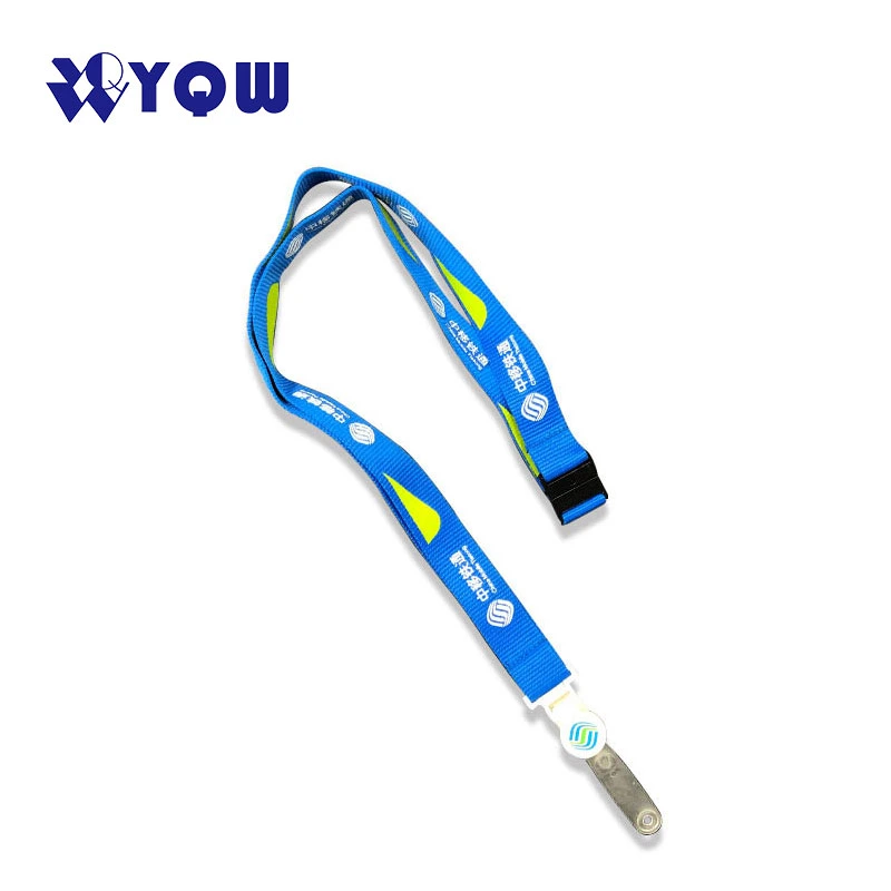 Promotional Polyester Key Neck Strap ID Card Badge Holder Custom Printed Sublimation Lanyard