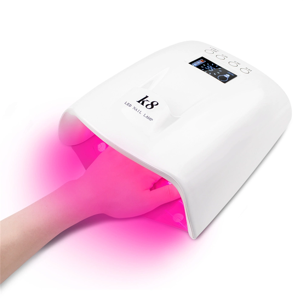 60W lámpara recargable de UV LED Smart Power de secadora de clavos fototerapia Lámpara Gel de uñas Polaco lámpara de hornear lámpara de uñas