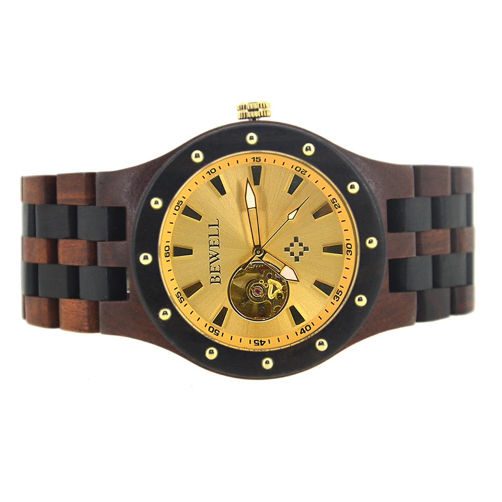 Custom Wood ver hombres Relojes de Pulsera precio de fábrica