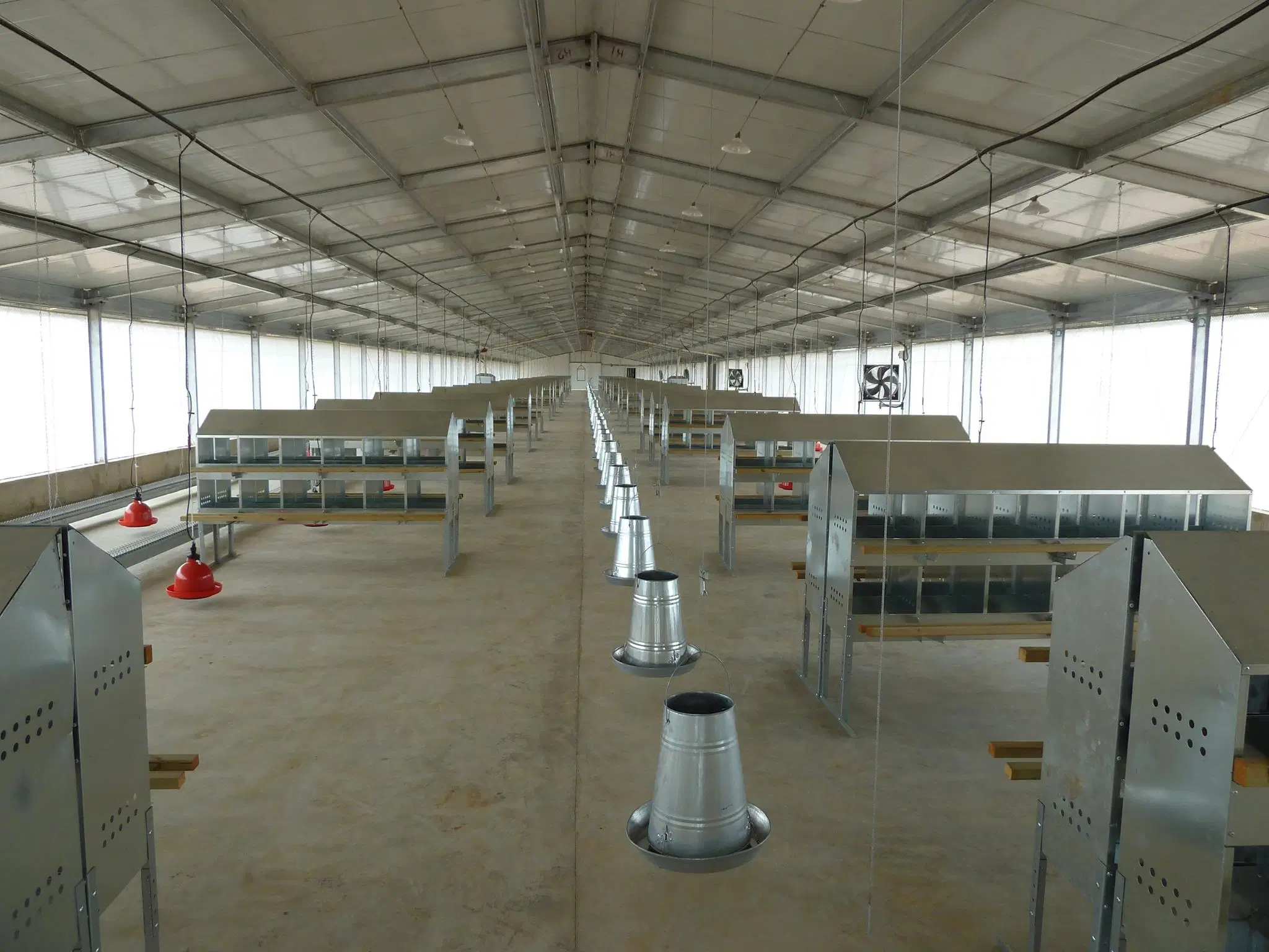 Prefabricated Light Steel Frame Structure Buildings Commercial Chicken Farm House