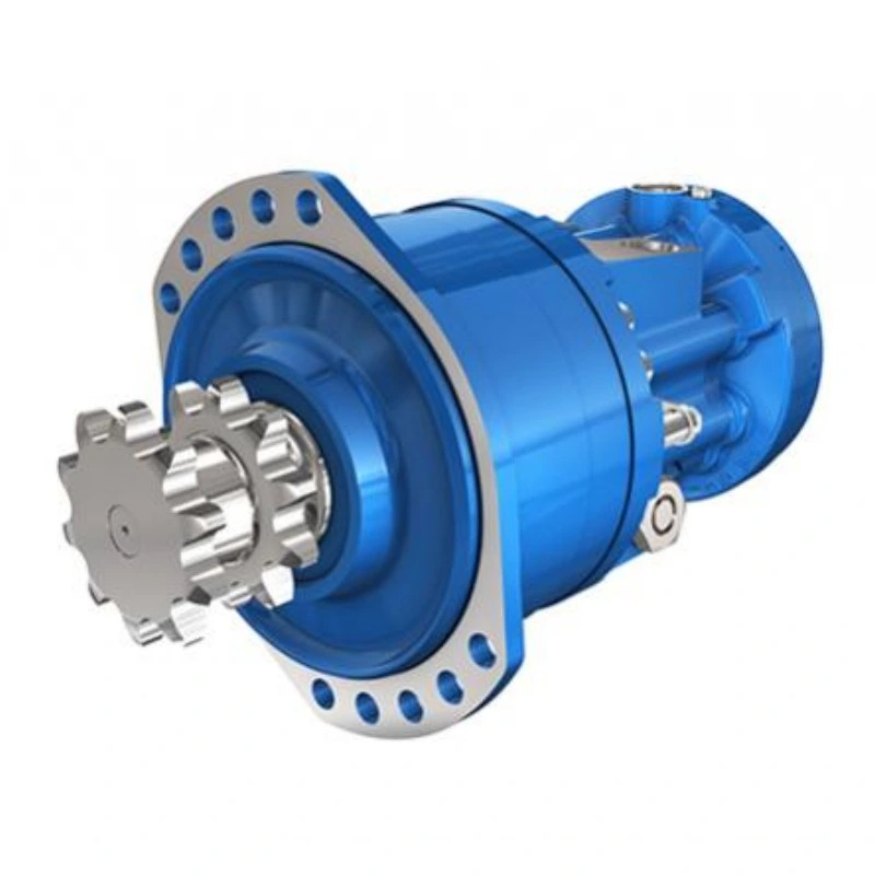 Rueda de accionamiento hidráulico Poclain motor de émbolos radiales Mse02-2-1la-F03-2AC5-S3fjmz