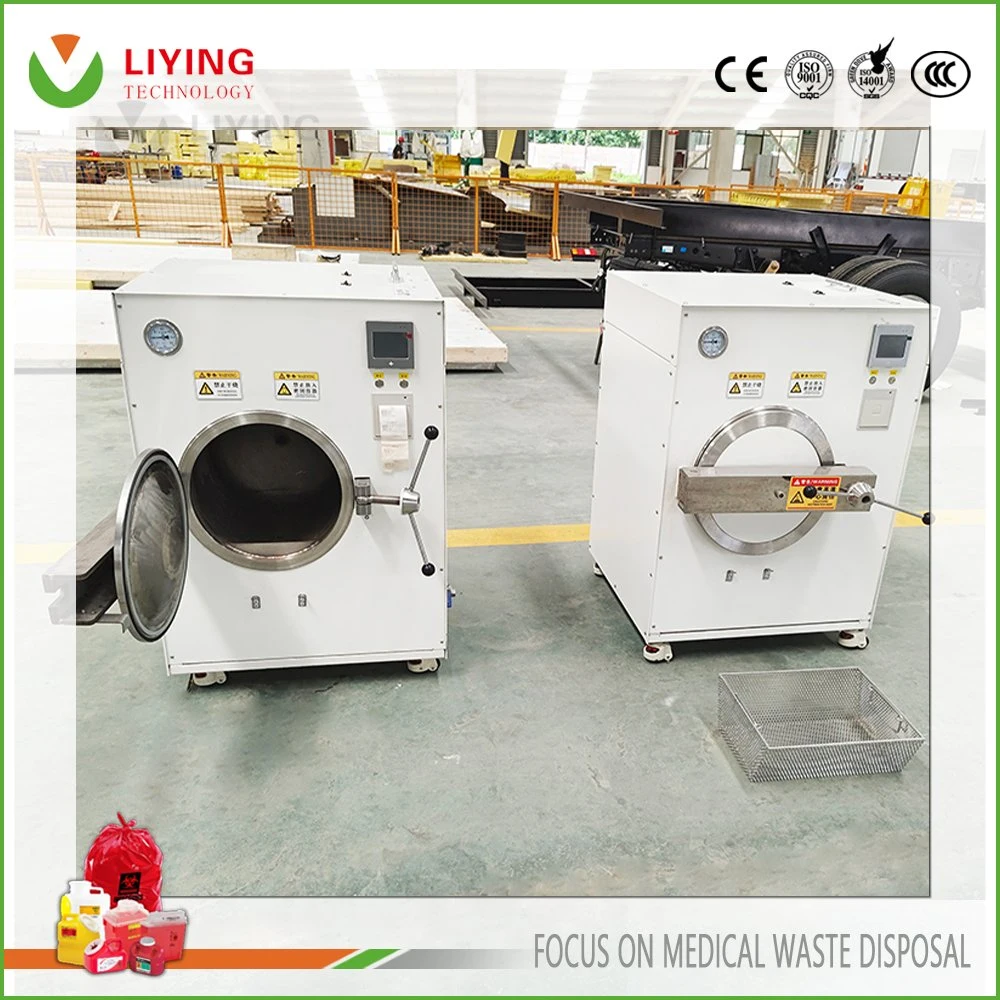 Hospital Clinical Hazardous Medical Waste Sterilizer with Microwave Sterilization Treatment Device