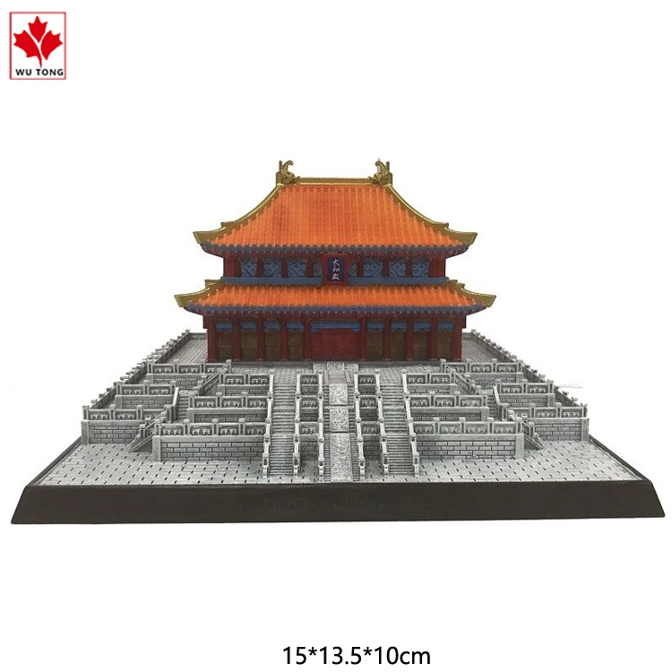 Venta caliente 3D Japón El Castillo de Himeji Modelo de resina de recuerdos turísticos