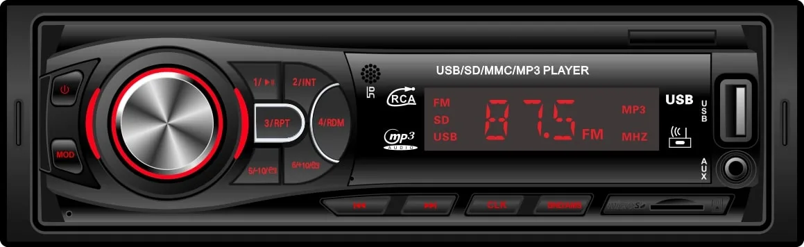Car Multimedia Bluetooth MP3 Radio Transmitter Music Player