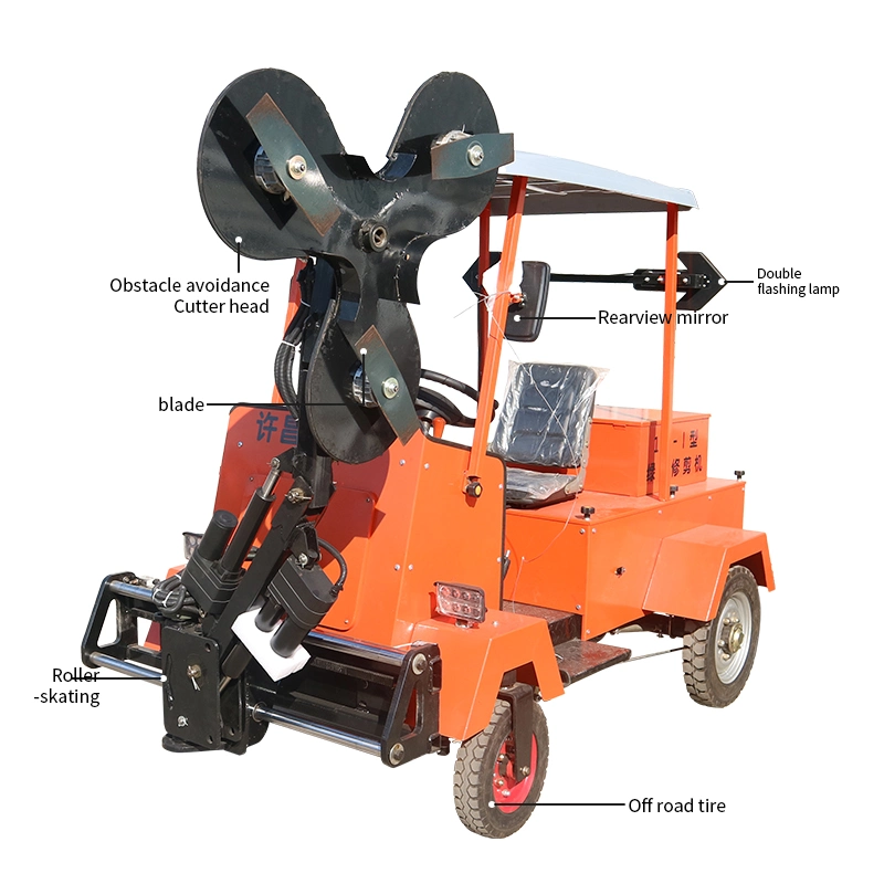 Self-Propelled Hedge Trimmer Has a Wide Range of Obstacle Avoidance and Perfect Trimming in Small Places