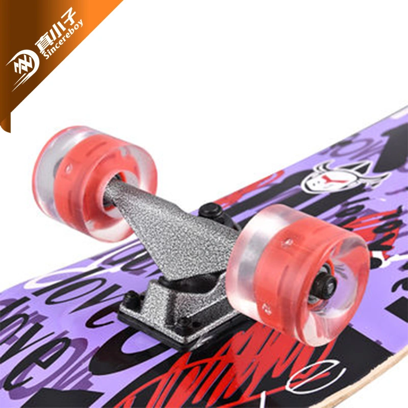 High quality/High cost performance 7ply 100% Canadian Maple Deck Skateboard Blank Veneer for Young