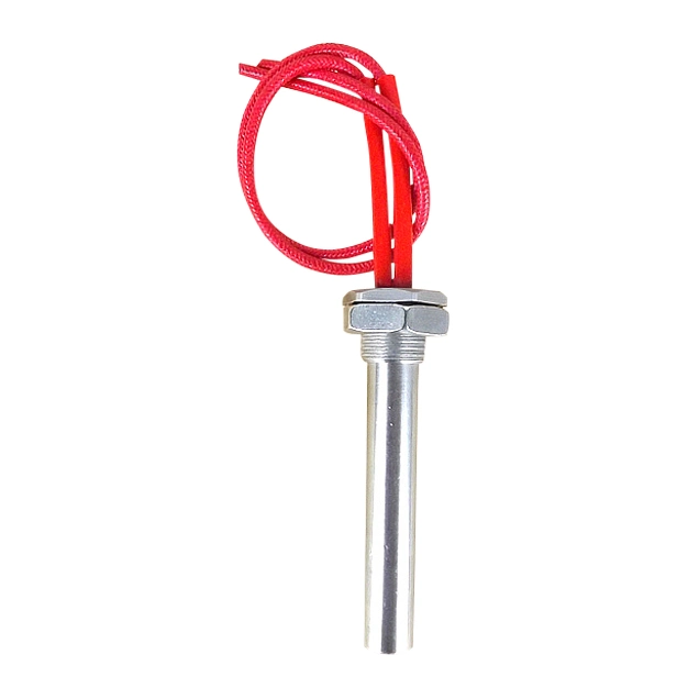 Industrial Electric Single Head Screw in Cartridge Heater Water Tub