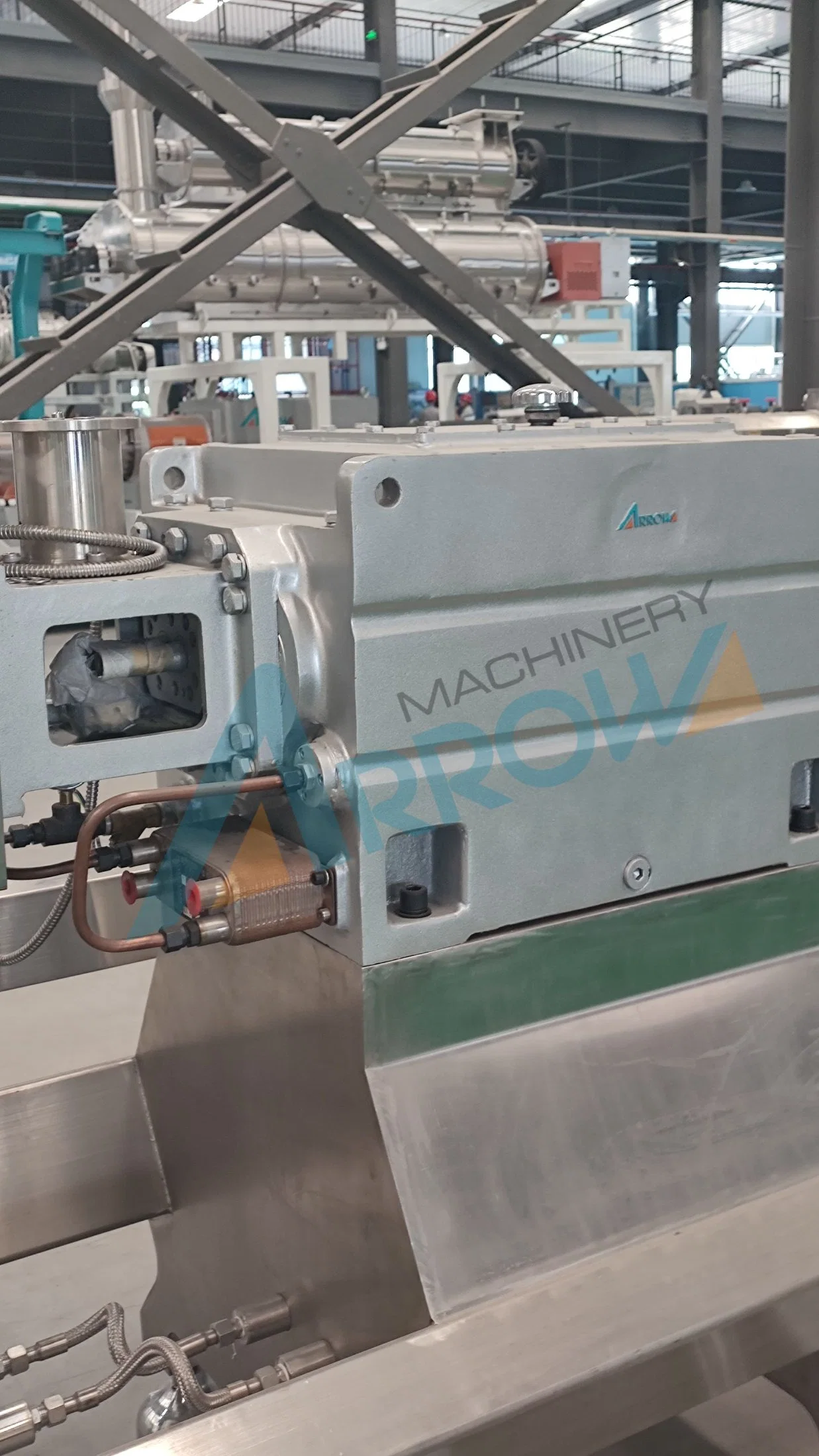 Shandong Pfeil Zhitian High rpm Getriebe für Kunststoff-Doppelschraube Extruder