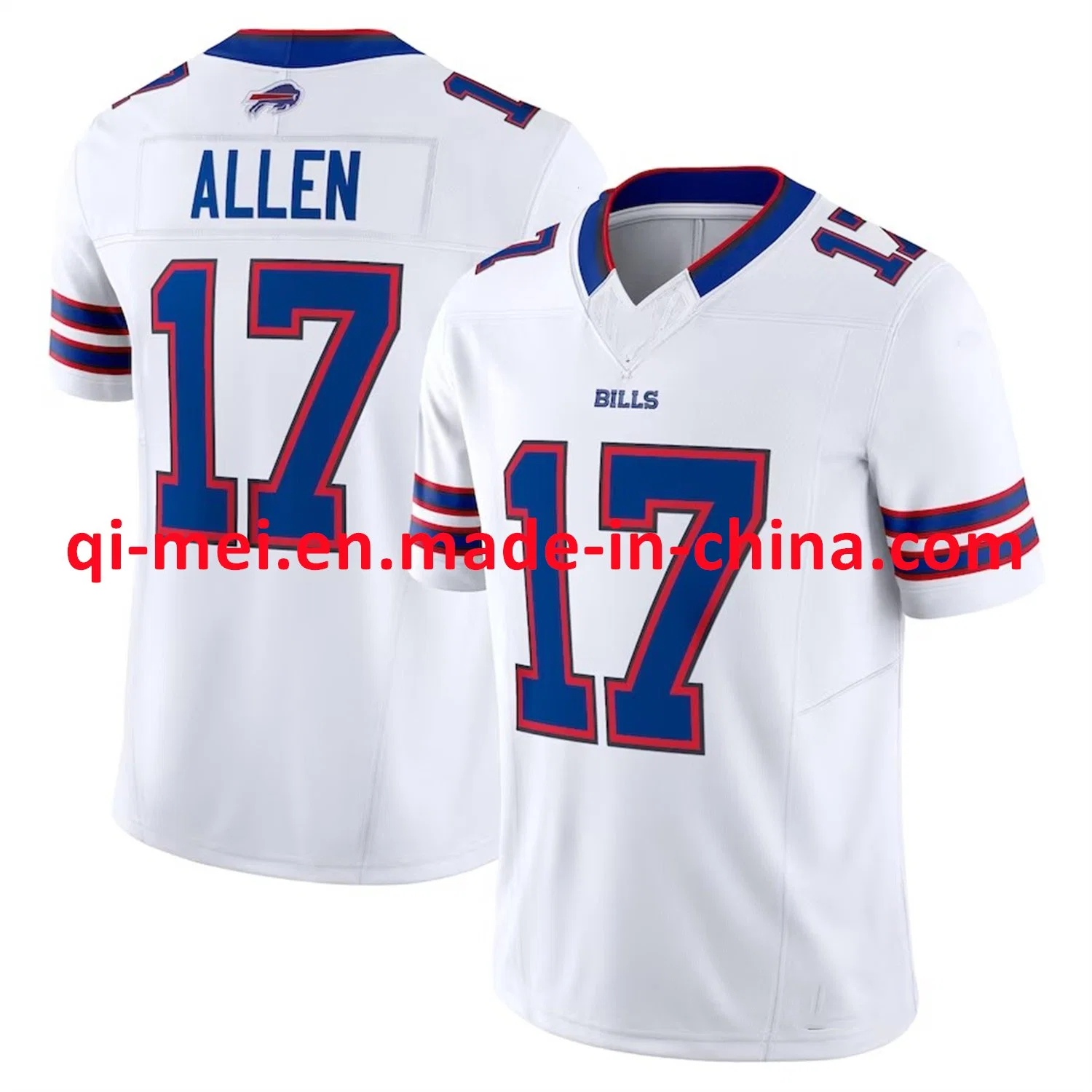 Maillots de football Buffalo Bills 17 Josh Allen 14 Stefon Diggs Knox White Miller Vapor F. U. S. E. Limited Dropshipping pas cher 2023