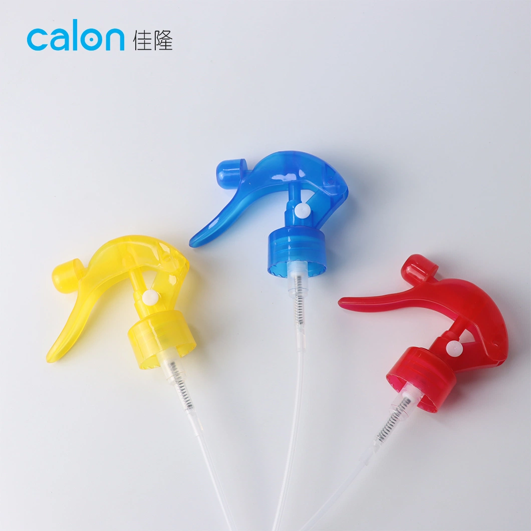 Customized Cosmetics Sub Bottle Spray Pump 28mm Mini Trigger Spray Plastic Cleaner Sprayer