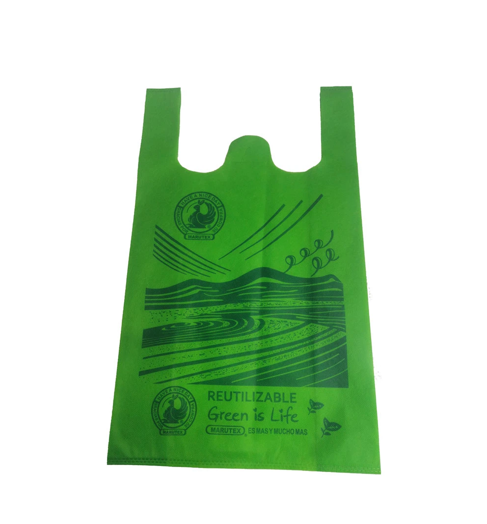 Factory Price New Bag Wholesale/Supplier W U Cut Non Woven Bag Non-Woven Fabric Portable T-Shirt Clothes Bag Eco Friendly Products