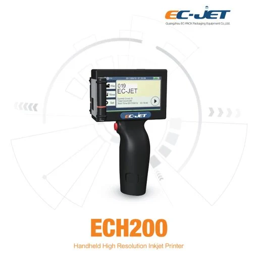 Best Price Easy Operation Automatic Portable Handheld Mini Inkjet Coding Printer (ECH200)