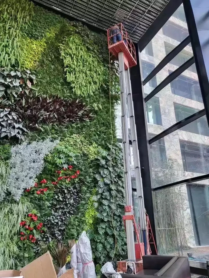 Vertical grandes macetas de plástico Bote Fuentes de jardín