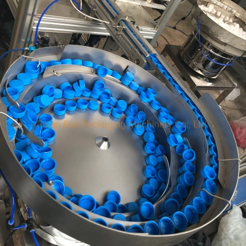 Machine de montage de bouchon de bouteille en plastique pour huile à salade comestible