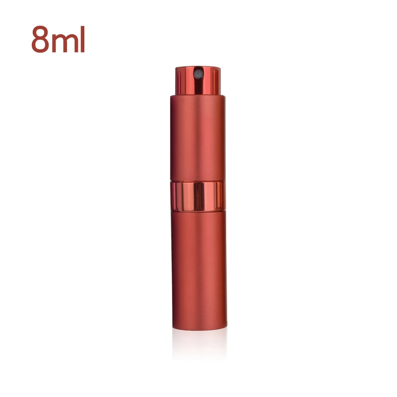 New Style 50ml Luxury Glass Perfume Bottle Cylinder Shape