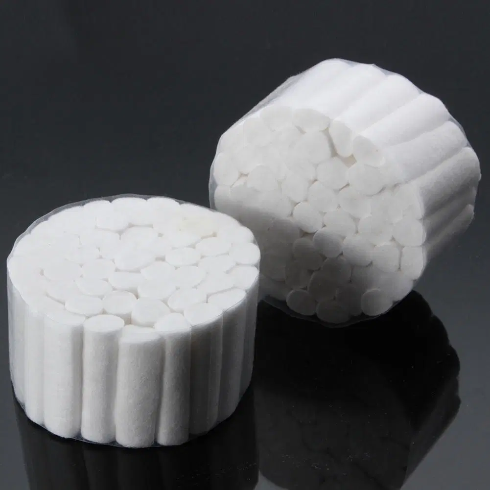 100% algodón para uso médico dentista utiliza Rollo de algodón Dental