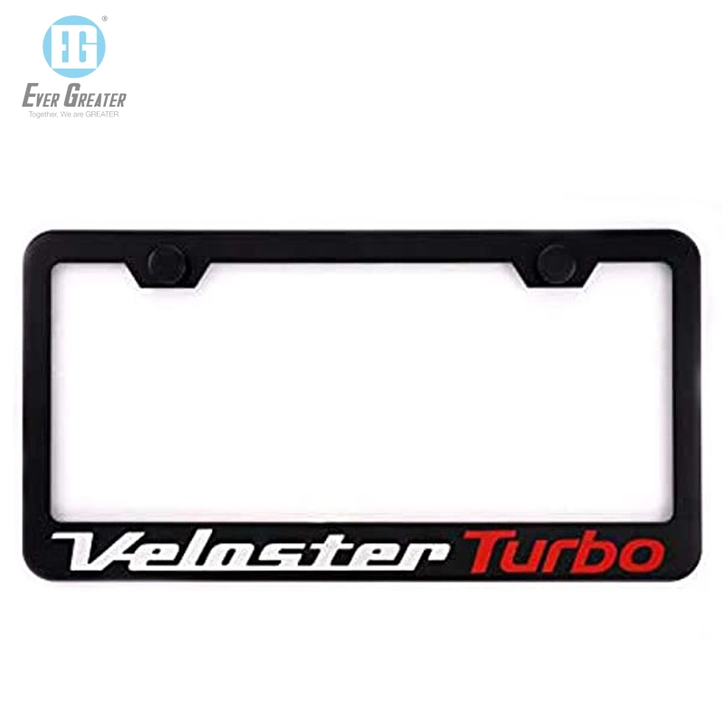 New Customized Car Number Metal License Plate Plastic Frame