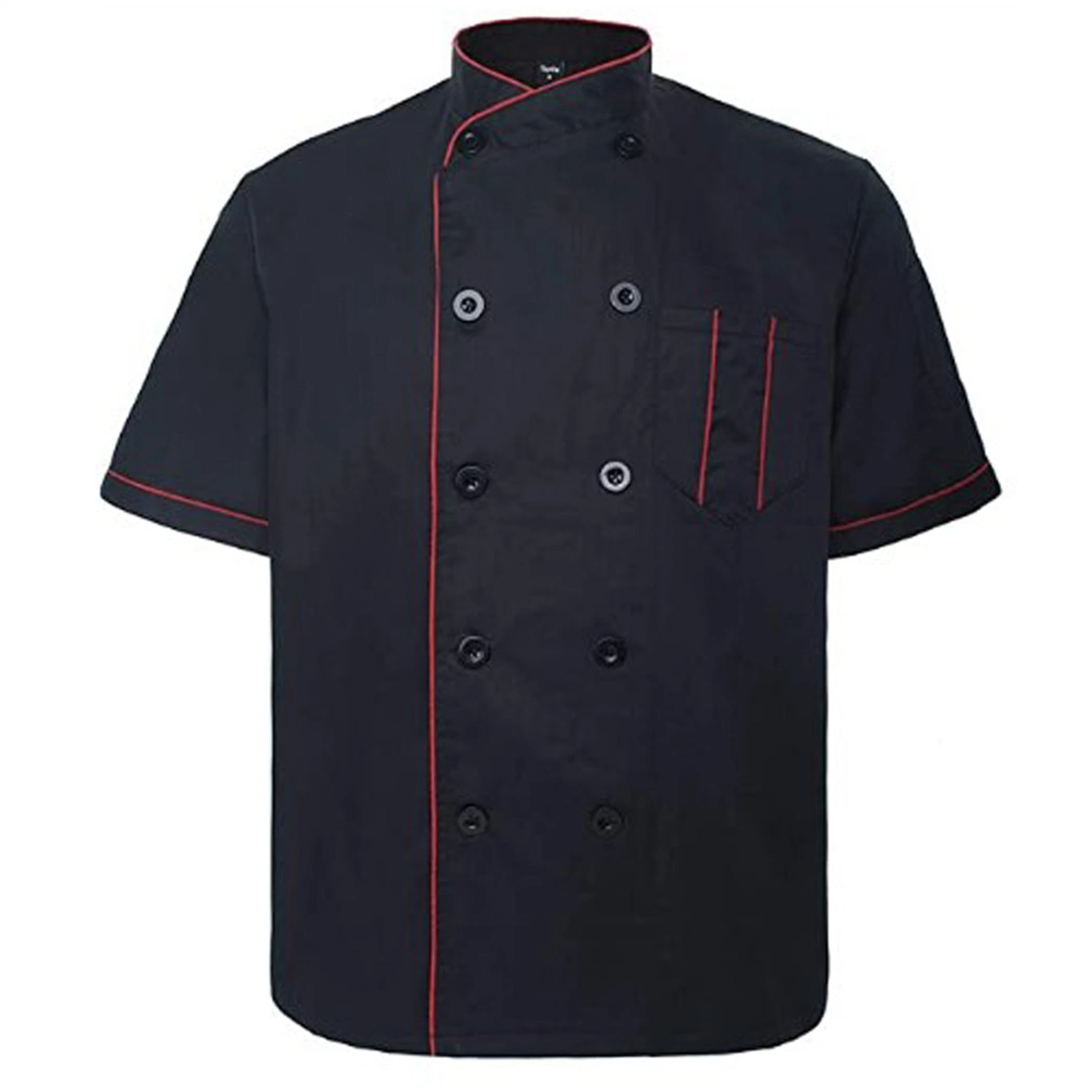 Custom Chef Uniform Hotel Kitchen Short Sleeve Uniform