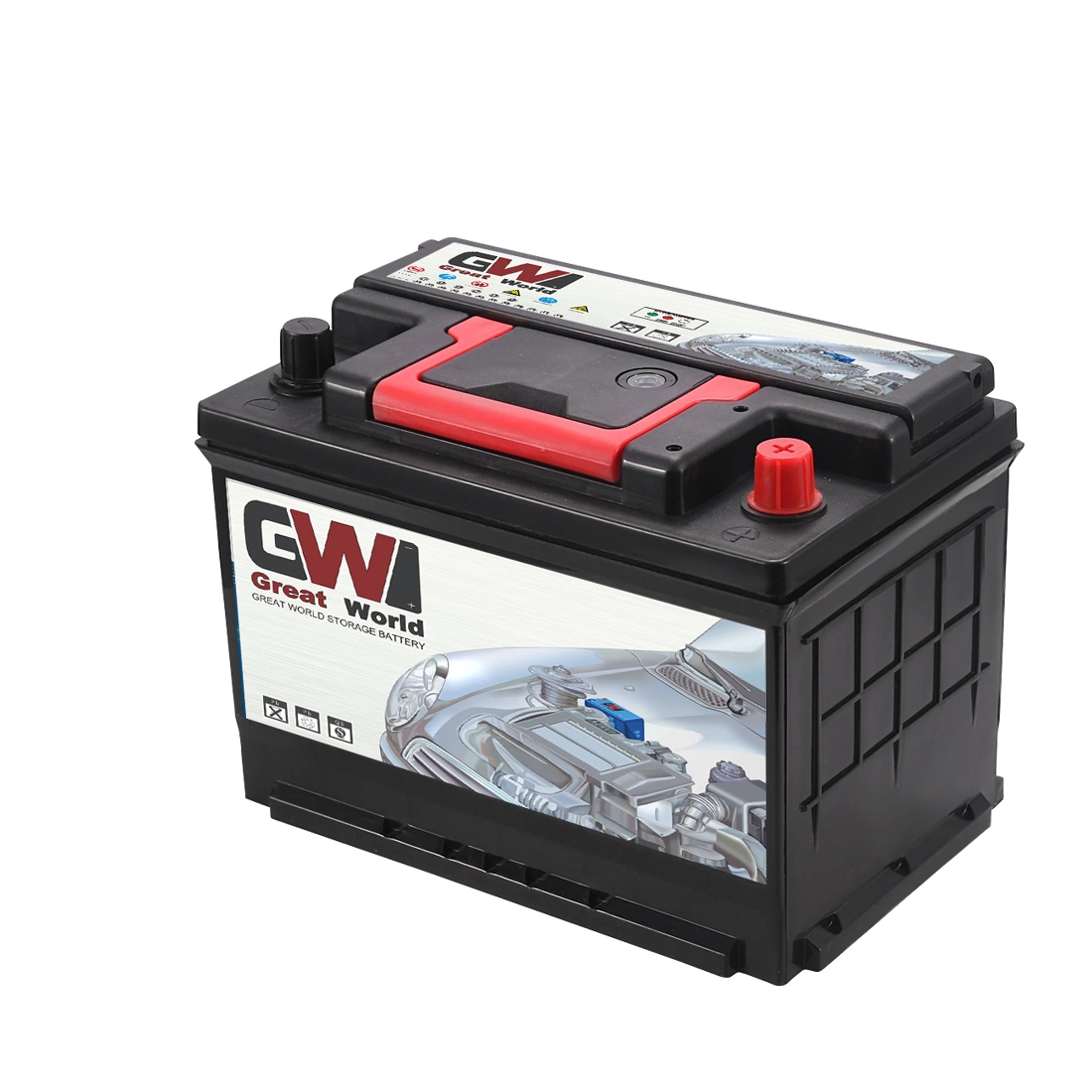 GW 12V versiegelt Wartung Kostenlose Auto-Batterie Auto-Batterie
