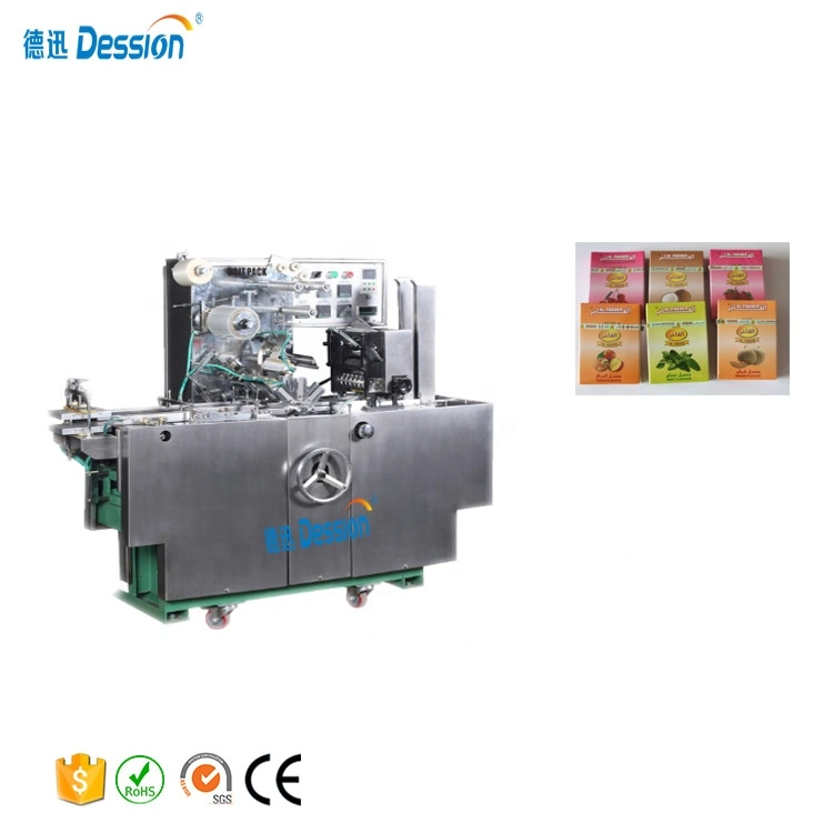 Automatic Shisha Tobacco Box Cellophane Wrapping Machine