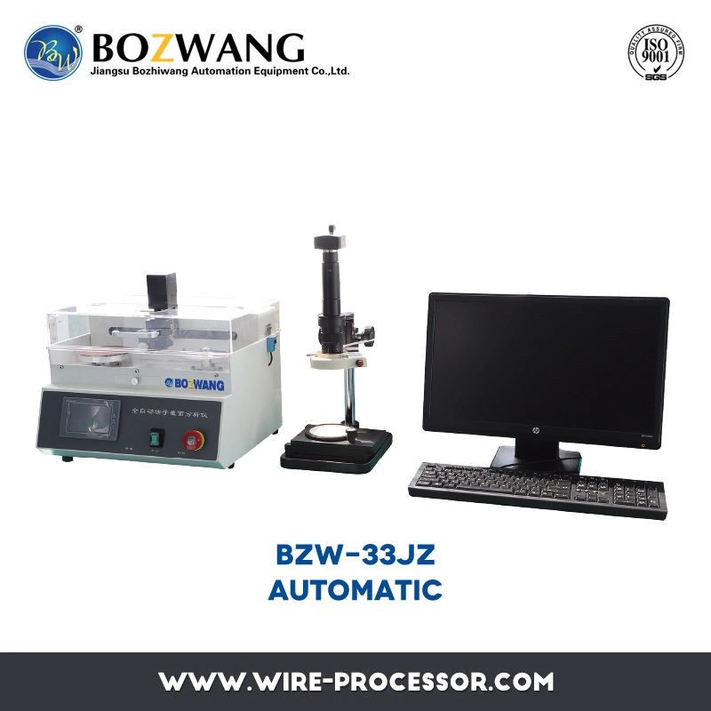 Bzw-33jm/33jz Semi-Auto/Auto Type Benchtop Terminal Cross Section Analyzer