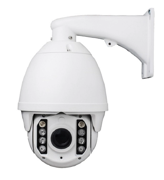 Vigilância de rede HD para exterior com zoom ótico Smart Vision de alta velocidade Câmara Dome