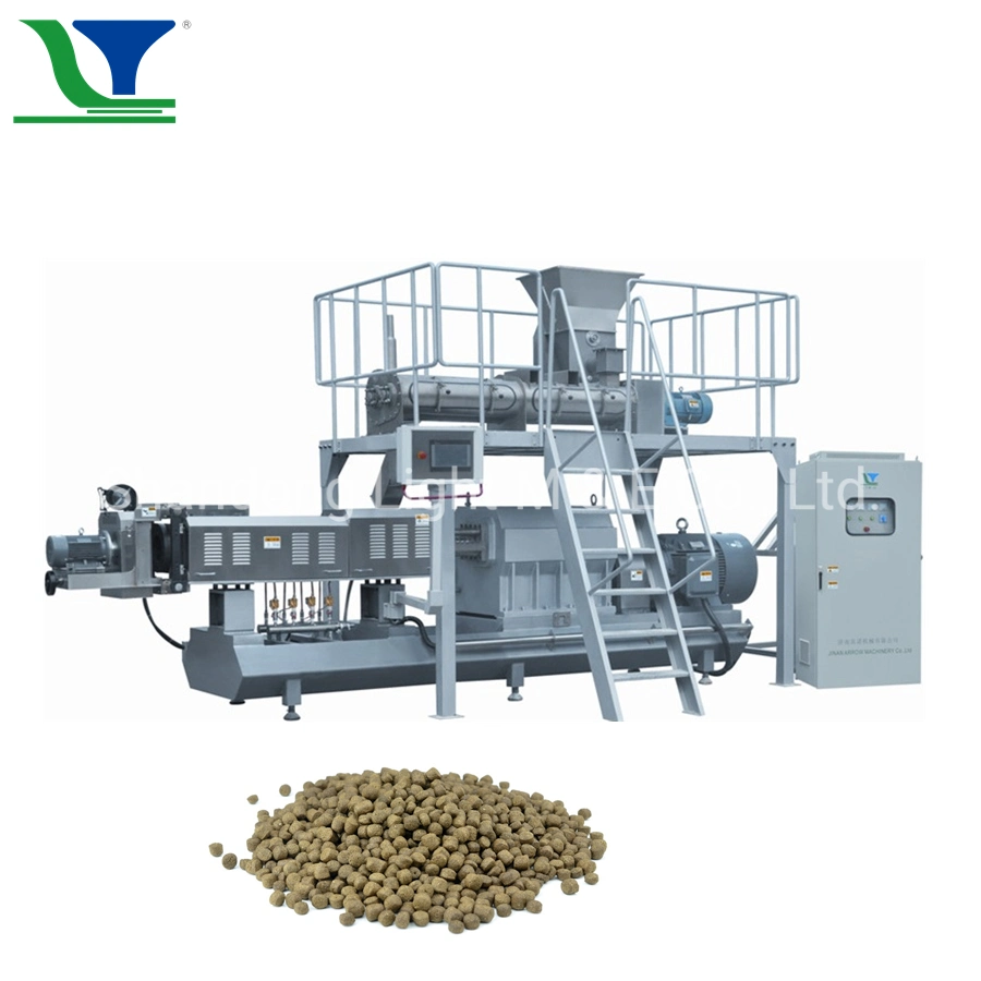 Floating Fish Feed Making Machine Aquatic Salmon Herring Feed Project Processing Machine Line