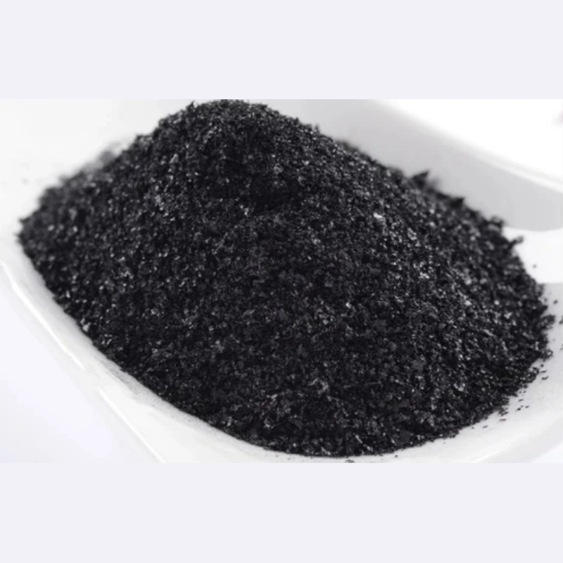 Factory Hot Selling Shiny Flake Potassium Humate 100% Water Soluble