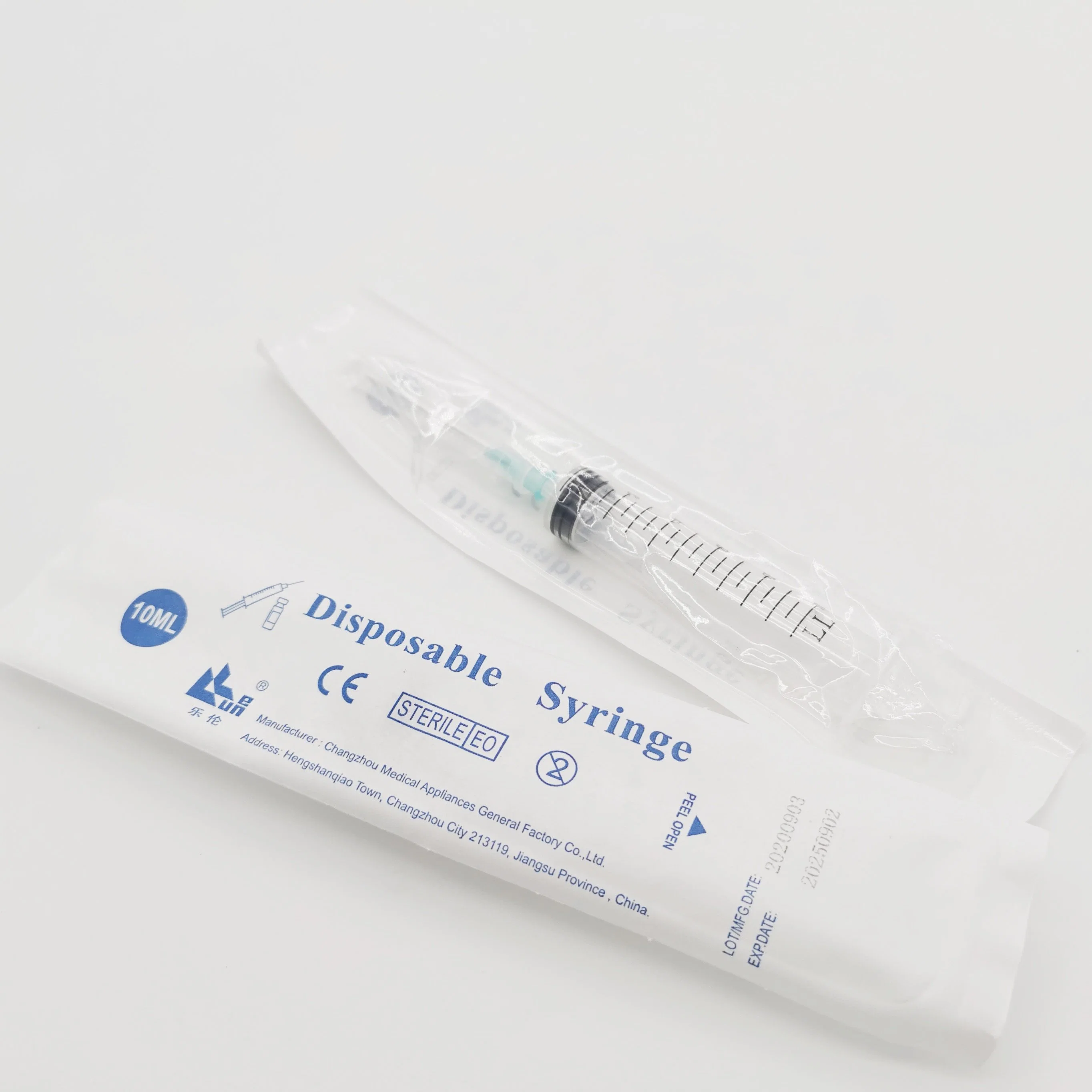 Medical Disposable Injection Needle Syringe 1-100ml with or Without Needle with CE and ISO Certification Manufacturer in China