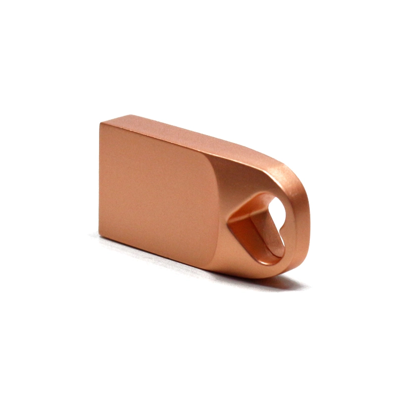 Caneta de polegar Mini Rose Gold Heart Shape Drive Oferta promocional Unidade USB