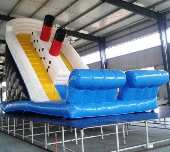 Classic Chinese Inflatable Bouncy Toy Jumping House Castle Slide for Funfair Playground