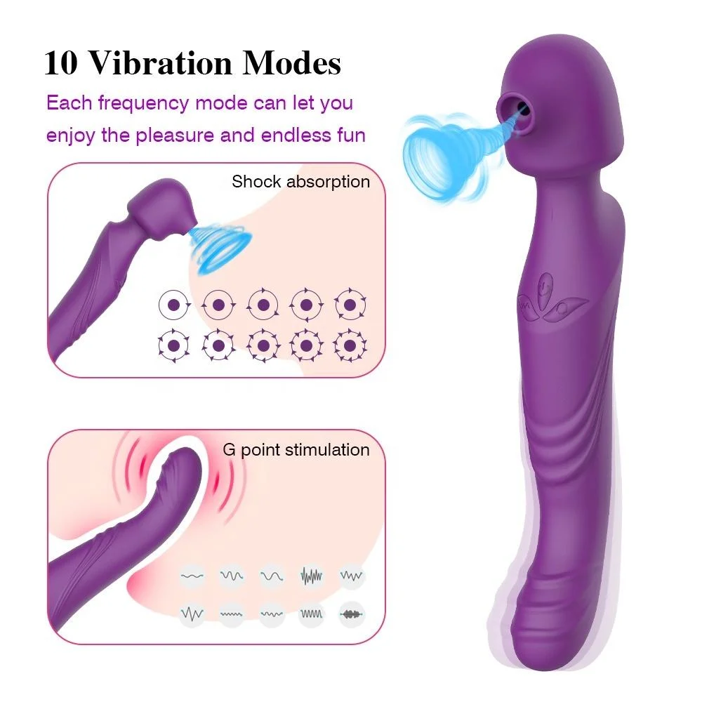 Silicone Powerful Adult Sex Toy AV Magic Personal Full Body Wand Massager Women Clitoris Stimulation Vagina Vibrator