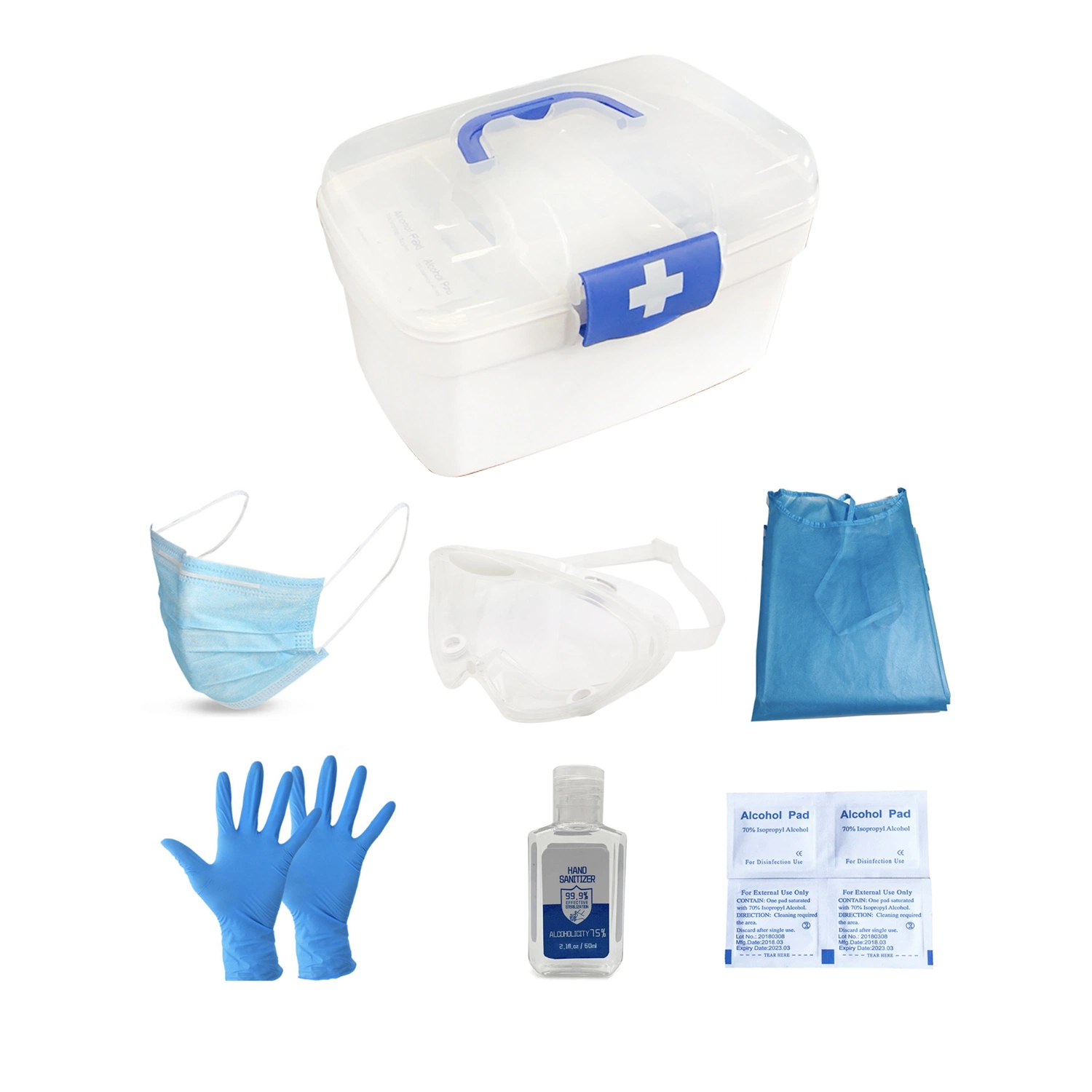 Ce Approved Daily Life Epidemic Prevention Emergency Medical Kit First Aid Kit