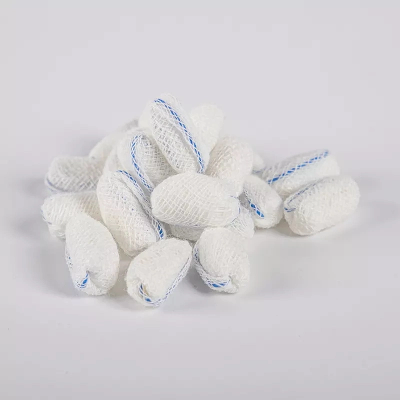 Wholesale/Supplier Disposable Absorbent Medical Sterile 100% Pure Cotton X-ray Detectable Peanuts Gauze Balls