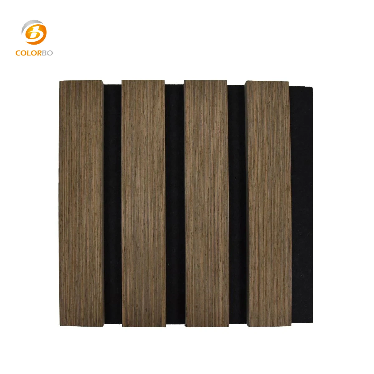 Veneer Surface Acoustic PET Felt Panel Back Decorative Wood Panels for Walls