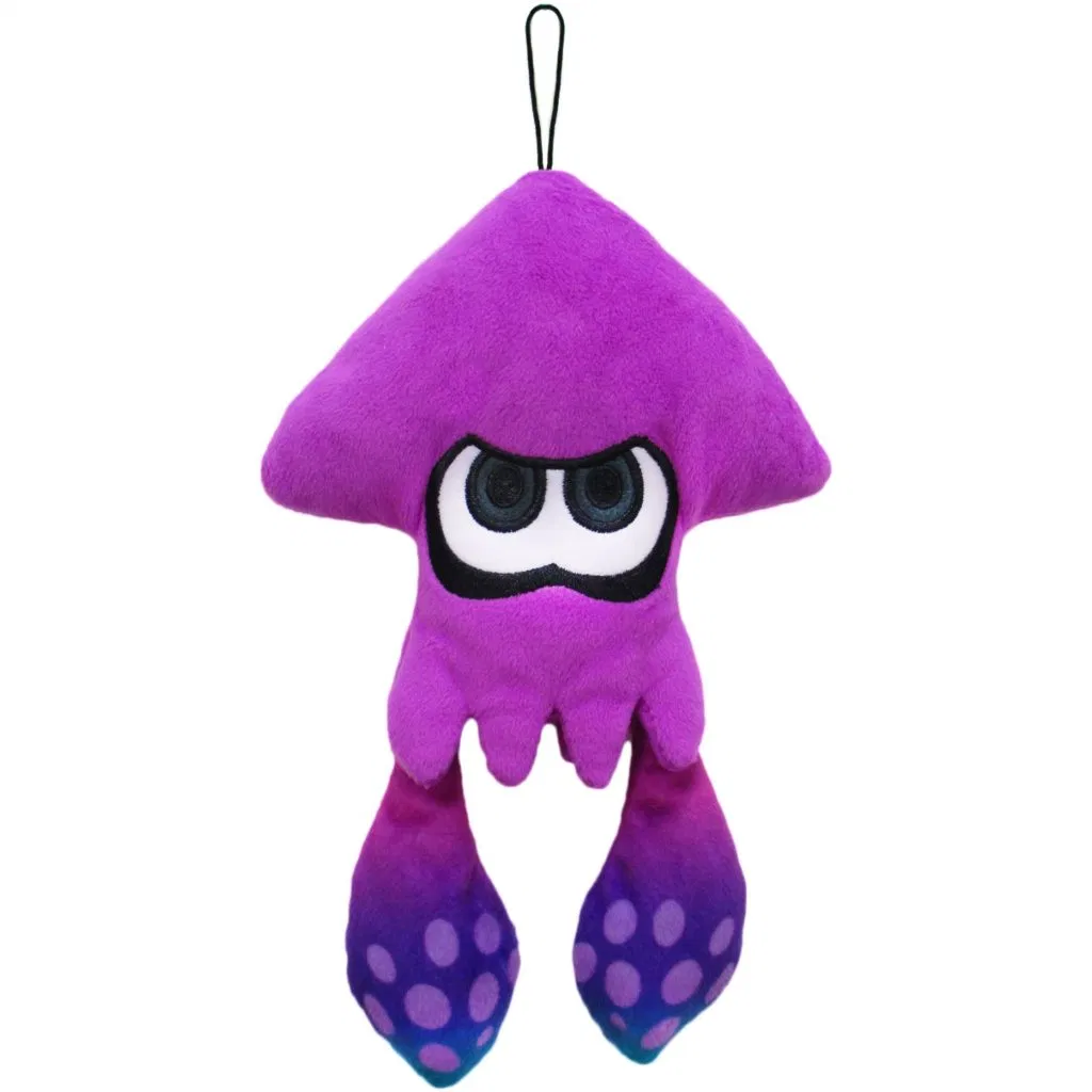 Juego de calamares rellenos de muñeca de felpa Kawaii Peluche gracioso personaje de dibujos animados los juguetes