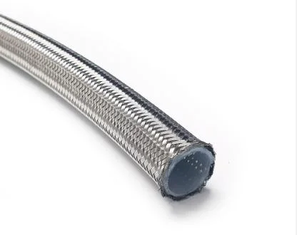 SAE100 R14 Stainless Steel Wire Braided with PTFE Hose