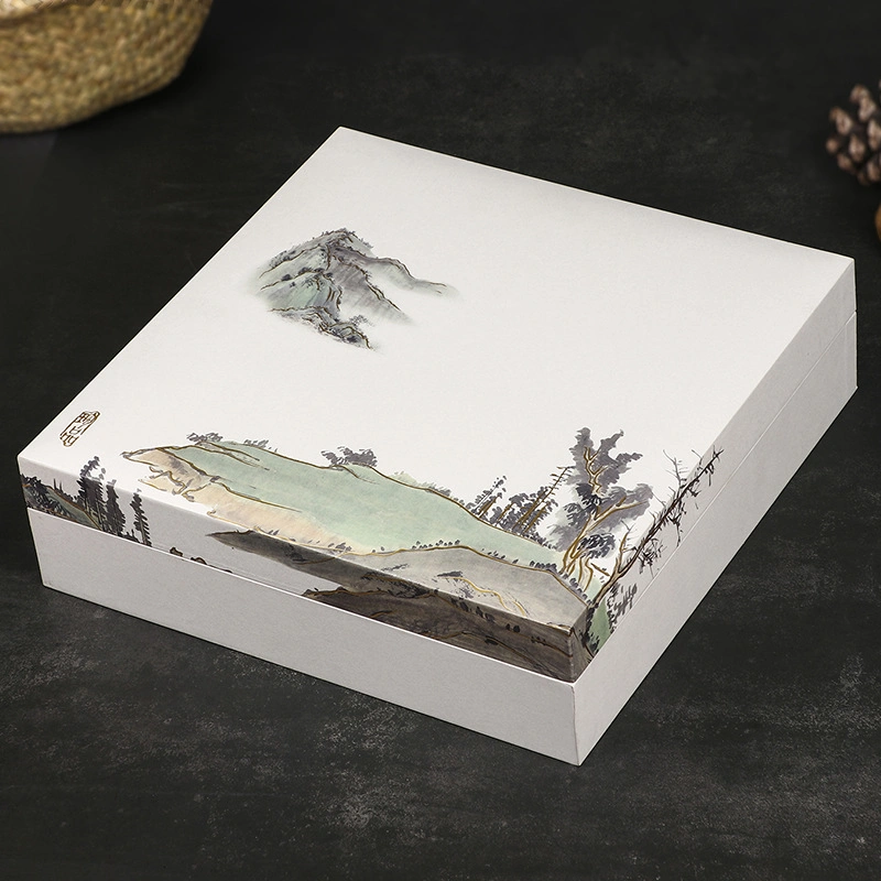 OEM ODM Hardcover Paper Gift Box with Gift Bag Eco-Friendly Paper Gift Packaging Set