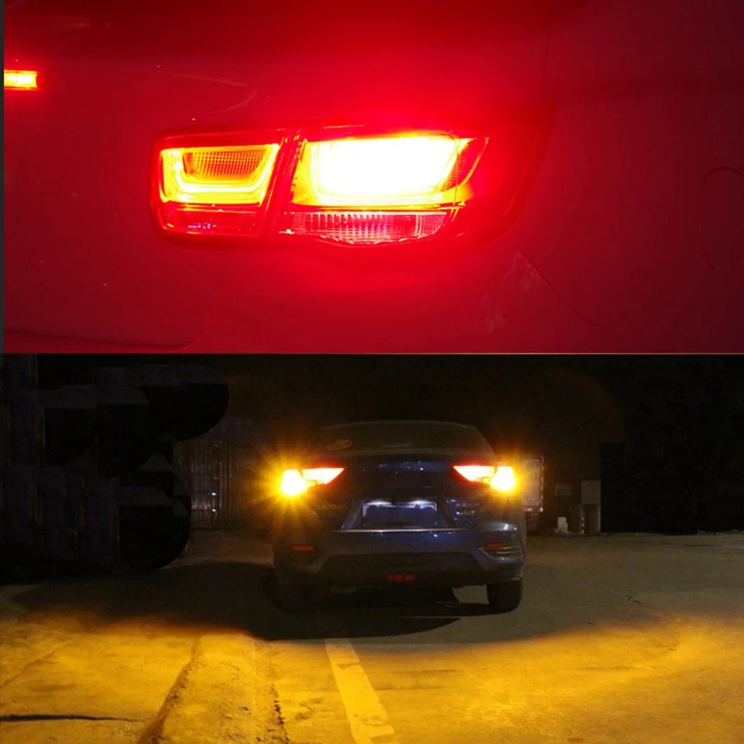 G-View 17SMD âmbar/Branco/Vermelho 1156 LED da luz do sinal da lâmpada automática durante Acessórios para automóvel luzes DRL ODM