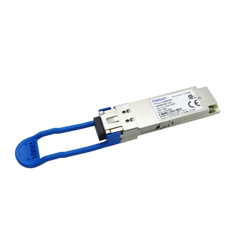 وحدة الإرسال والاستقبال الضوئية FTLc1154rdpl 100 g SFP+ وحدة الإرسال والاستقبال الضوئية 100gbase-LR4 10 جهاز إرسال واستقبال بصري KM Gen2 Qsfp28 Ftl4c1ql2l