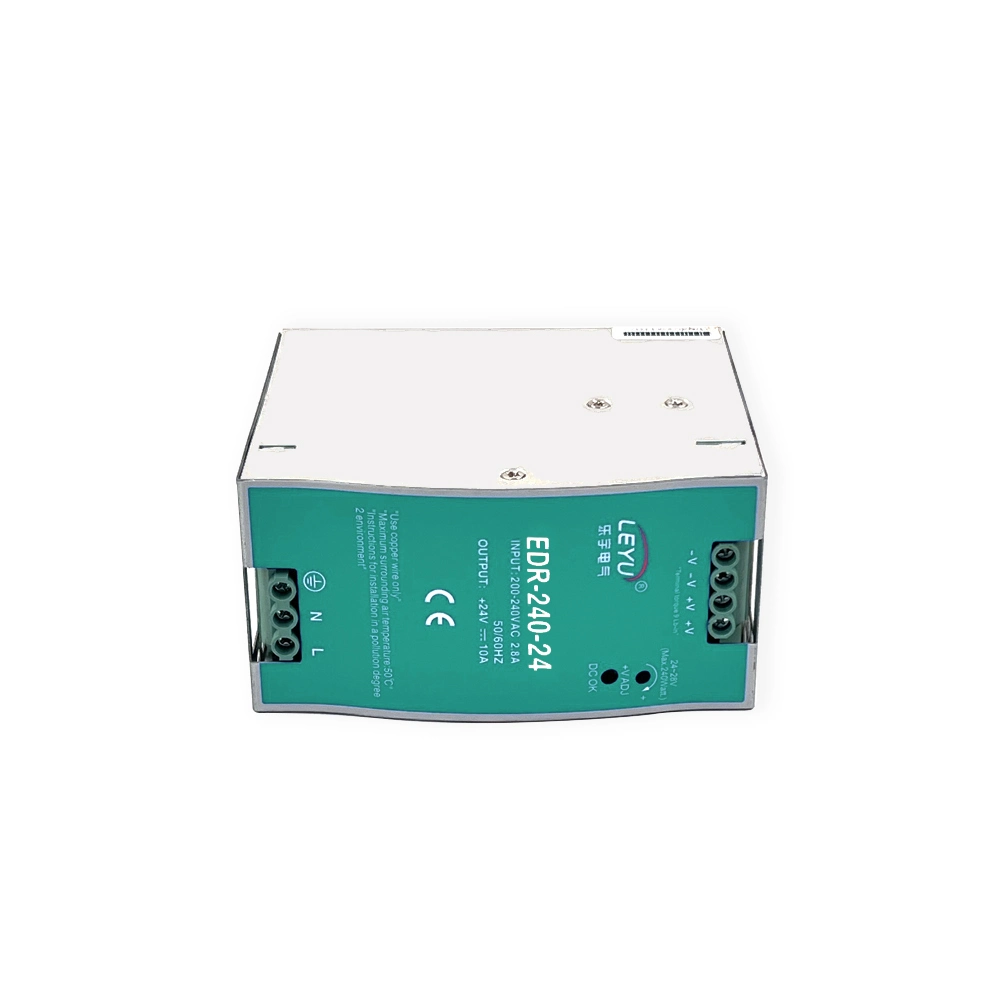 EDR-240-24 240W 24VDC 10A DIN Rail Switched Mode Power Supply