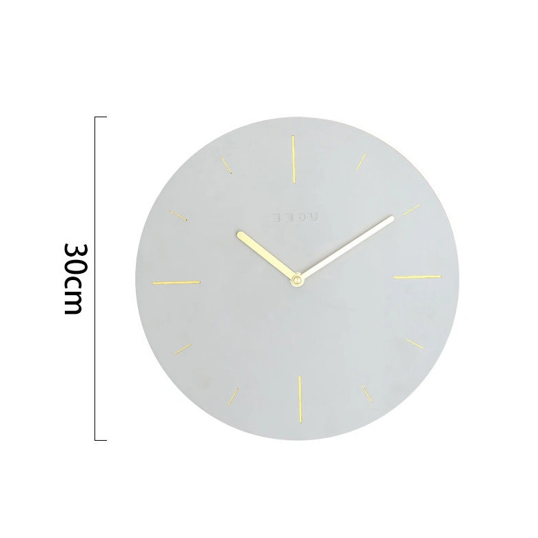 Cement Wall Clock and Watch for Indoor&Home Decoration Craft