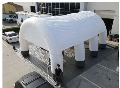 2023 New Large Inflatable White Dome Tent Structure