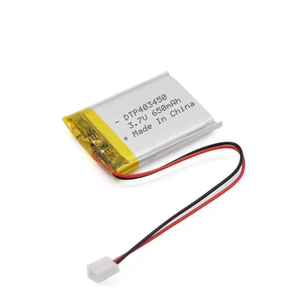 650mAh Li Polymer Battery 403450 for Lighter