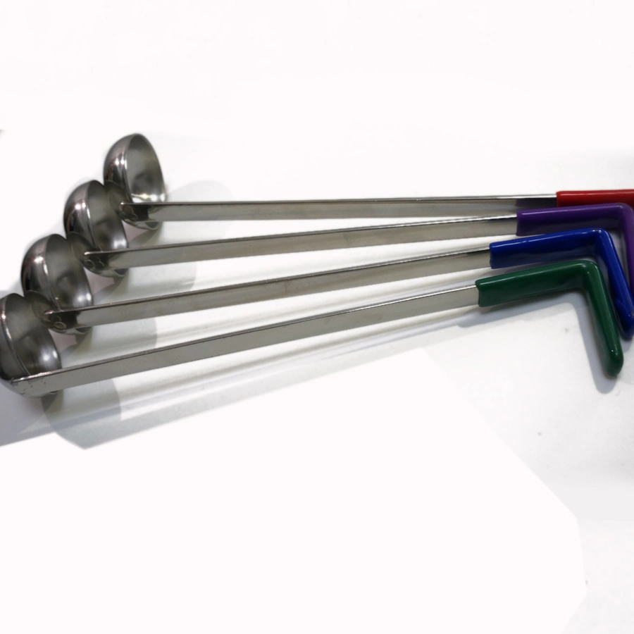 Stainless Steel Multicolor Soup Ladle Kitchenware Kitchen Soup Spoon