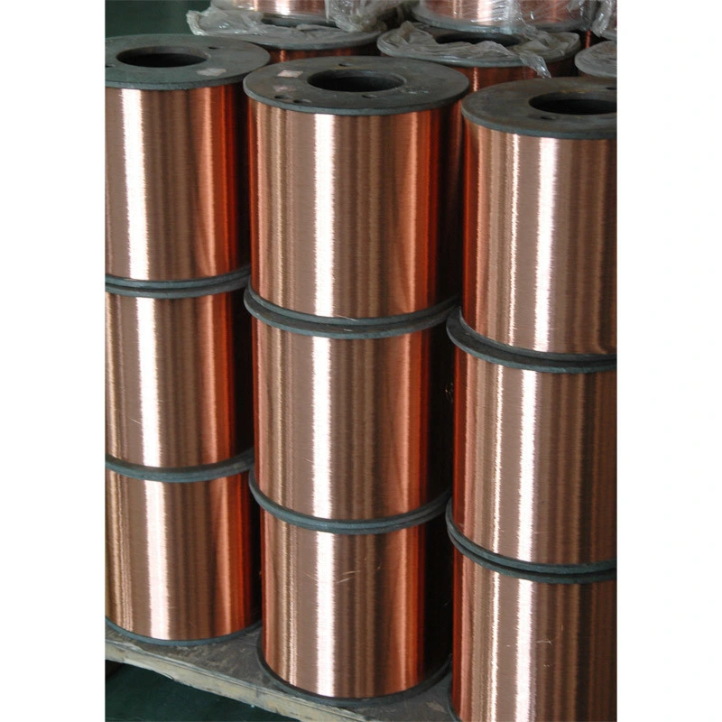 Copper Clad Stel Wire Packed in Plastic Spool, Wooden Drum or Plywood Drum