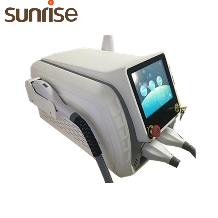 Clinic Use Double Handle IPL+ ND YAG Hair Removal Elight Tattoo Removal Skin Beauty Equipment